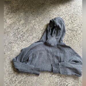 Lululemon hoodie, heathered gray